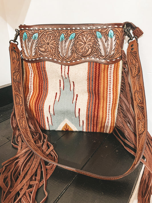 TURQUOISE SUNSET PURSE